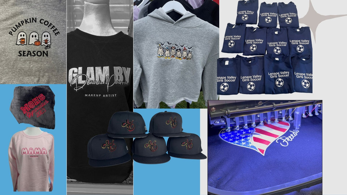 Custom branded apparel order by Limitless Custom Apparel NJ